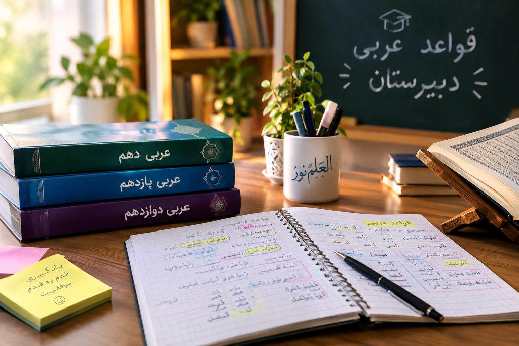 قواعد عربی دبیرستان