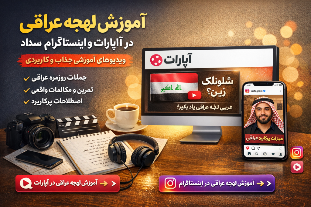 آموزش لهجه عراقی از صفر تا حرفه‌ای
