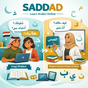 آموزش عربی سداد