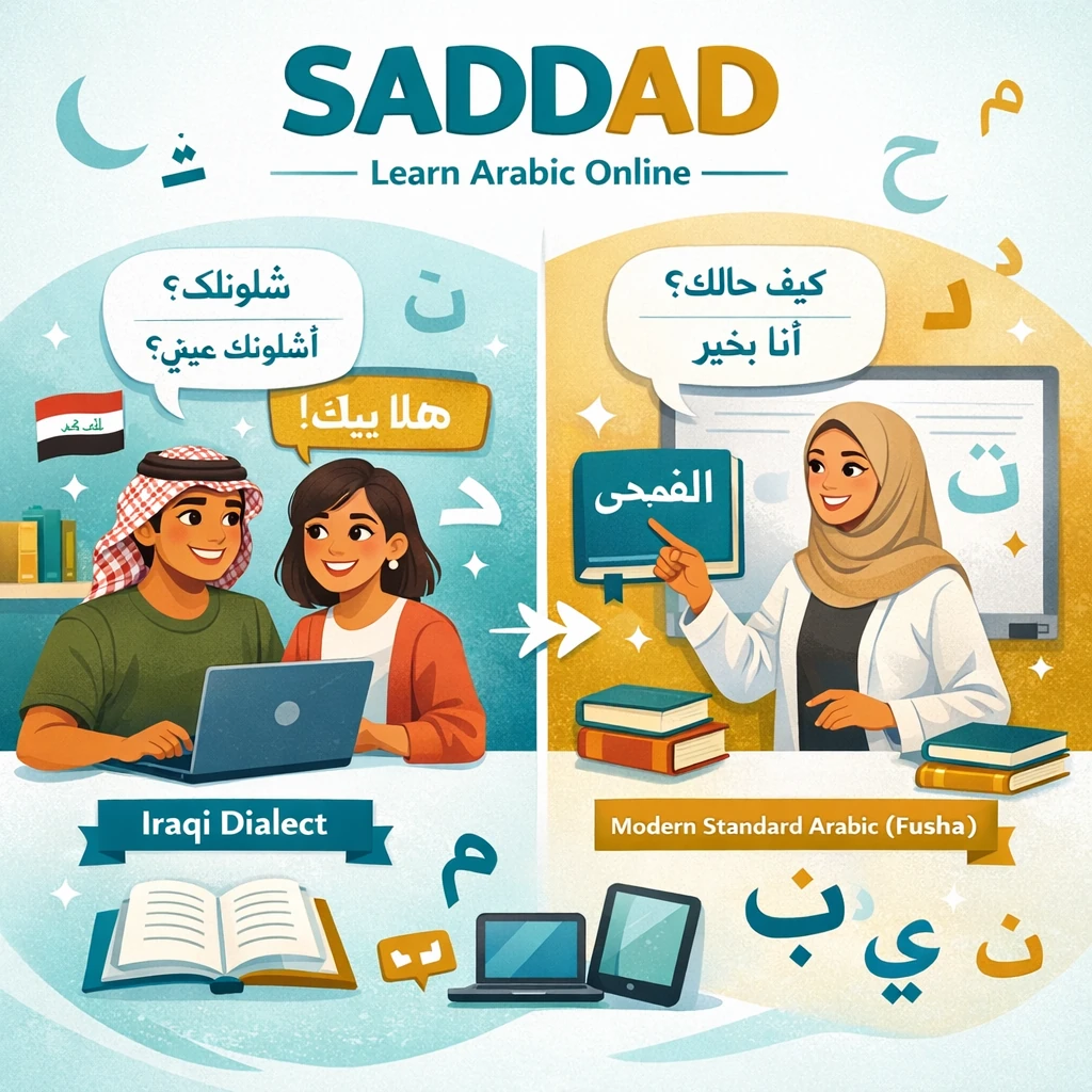 آموزش عربی سداد